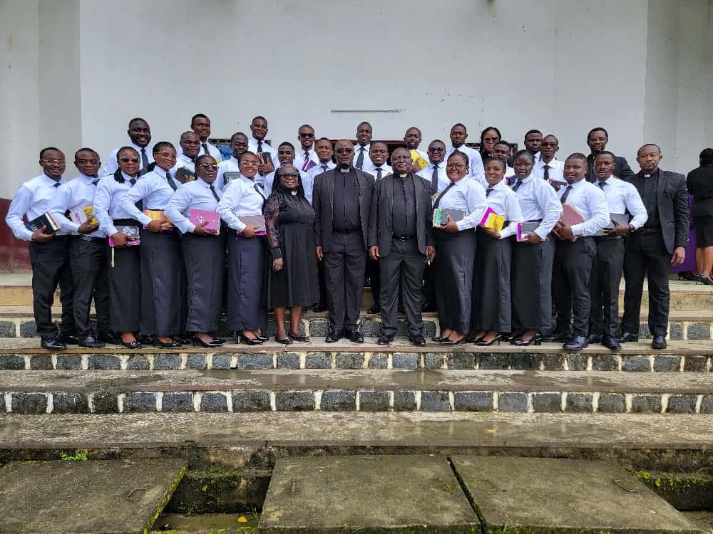 PTS Kumba students and faculty at the seminary